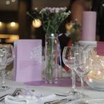 Tischdeko Gasthaus Nobel Moordeich